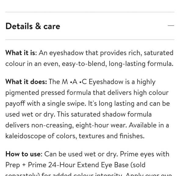 Mac Satin Eye Shadow SHALE - Full Size 1.5 g /0.05 Oz+MakeUpForever-Micro Powder - Picture 6 of 8